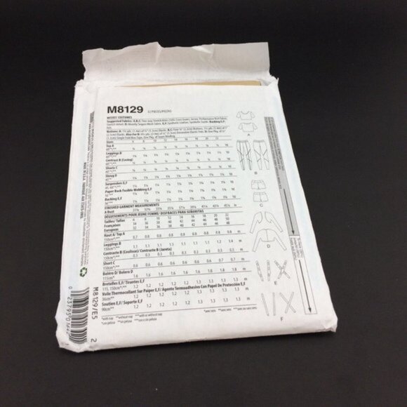 McCalls Pattern M8129 Misses Comic Book Villian Costumes Uncut 14 16 18 20 22 - Picture 4 of 9